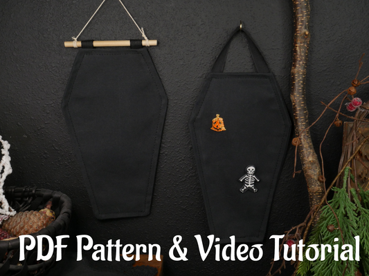 Coffin Pin Banner TUTORIAL & PATTERN