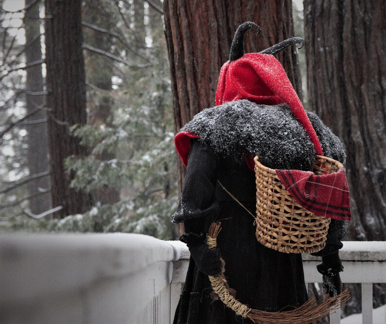 Krampus Adult Hood Pattern and Video Tutorial